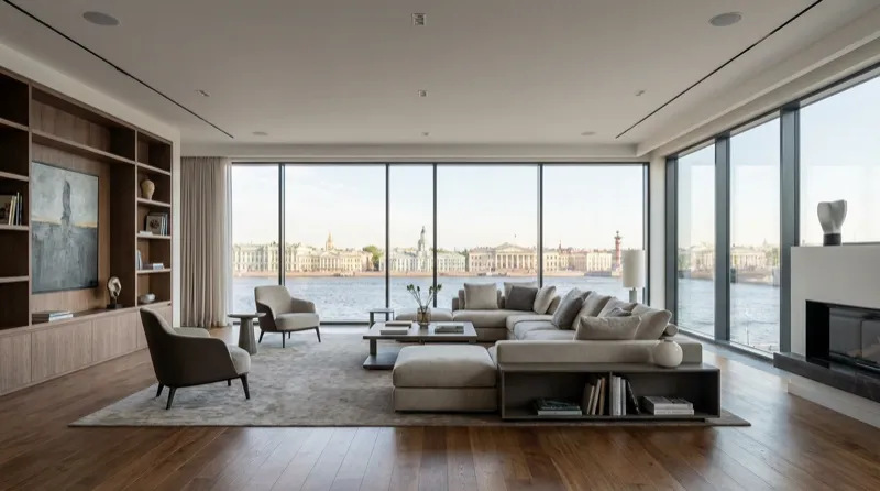 2-комнатная квартира в центре Санкт-Петербурга